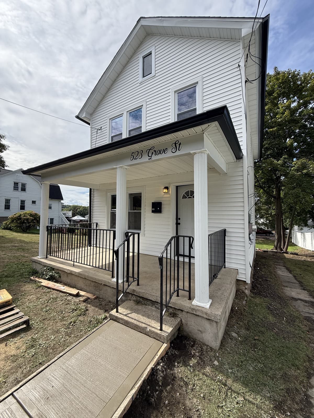 Avoca exterior renovation closeout photo