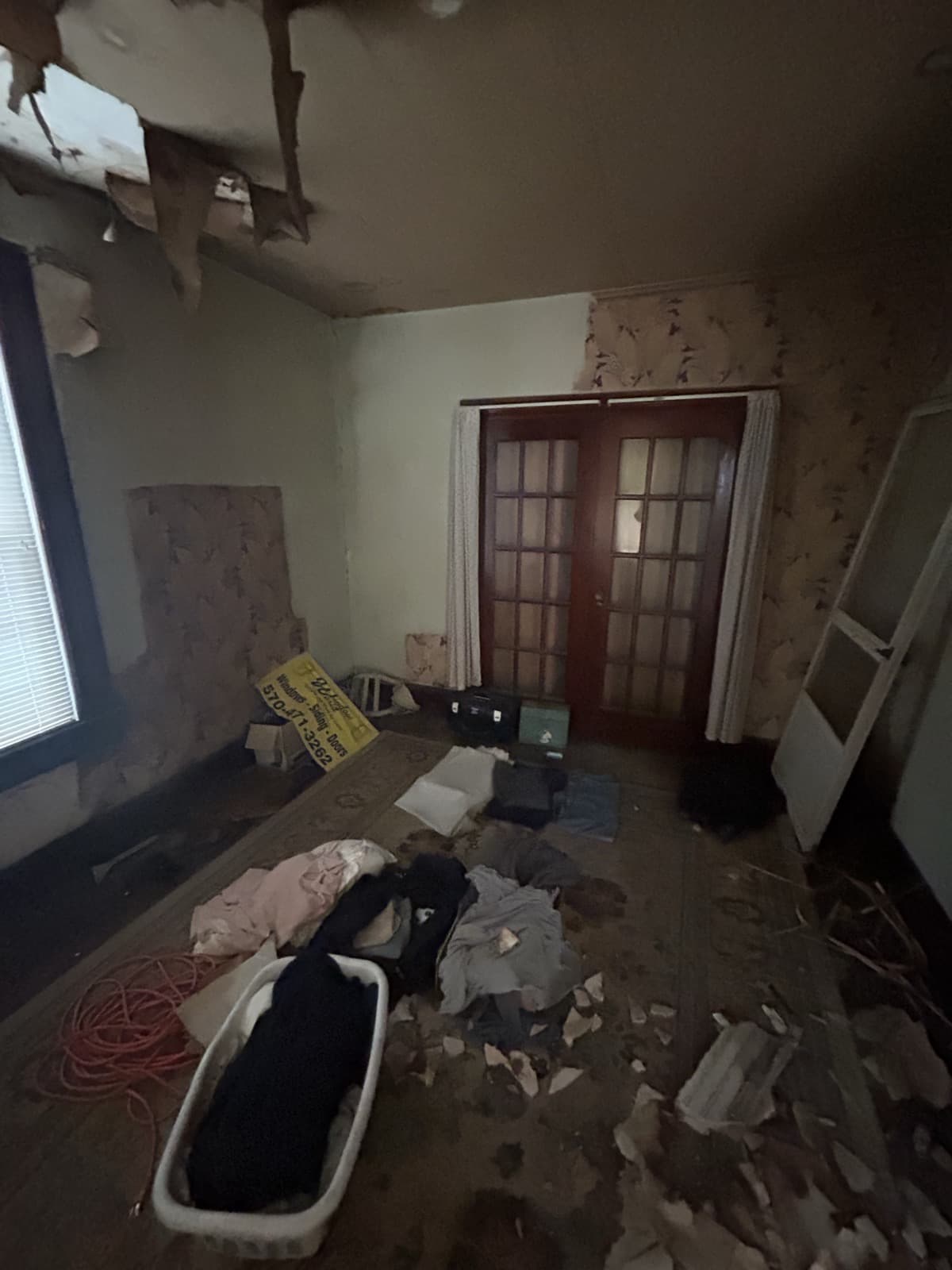 Avoca interior condition before renovation work