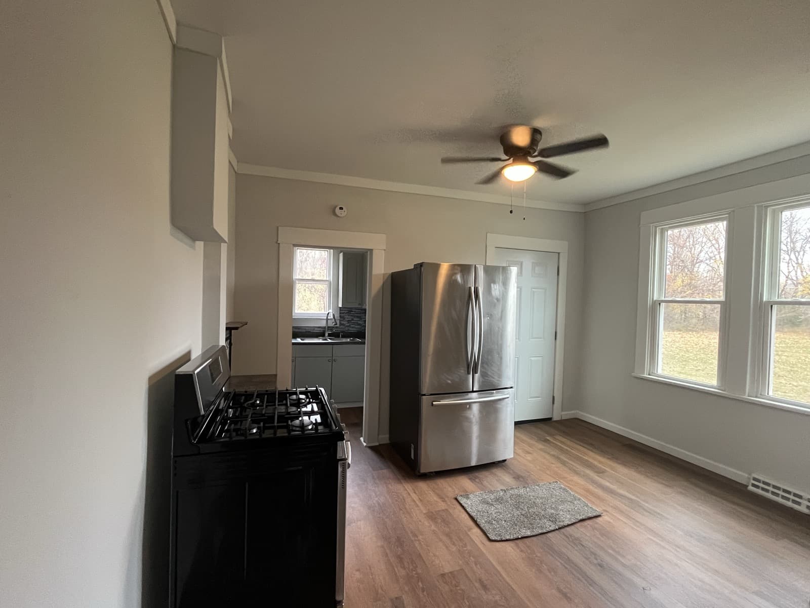 Forty Fort rental turn kitchen flooring and paint finish photo